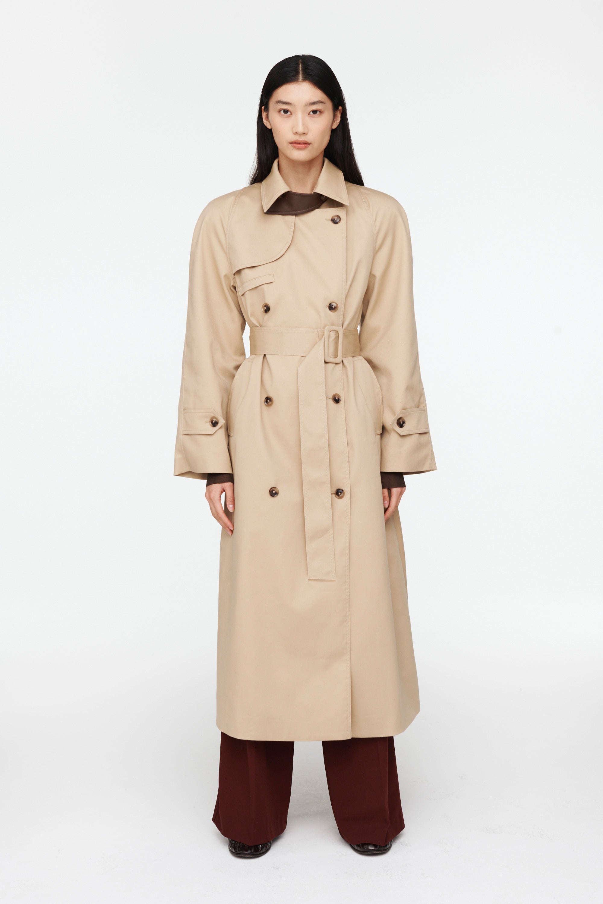 Poppy Canvas Trench