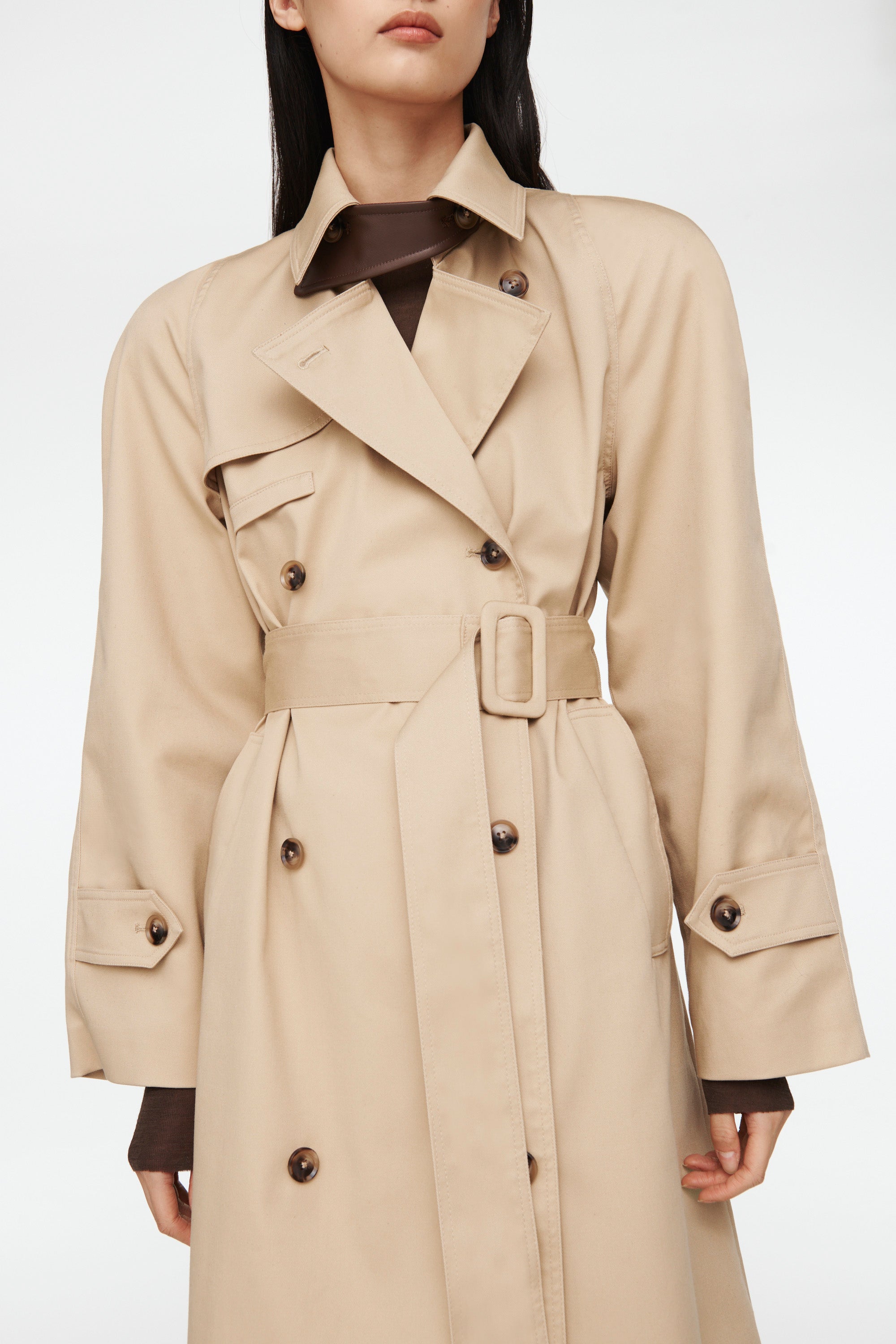 Poppy Canvas Trench
