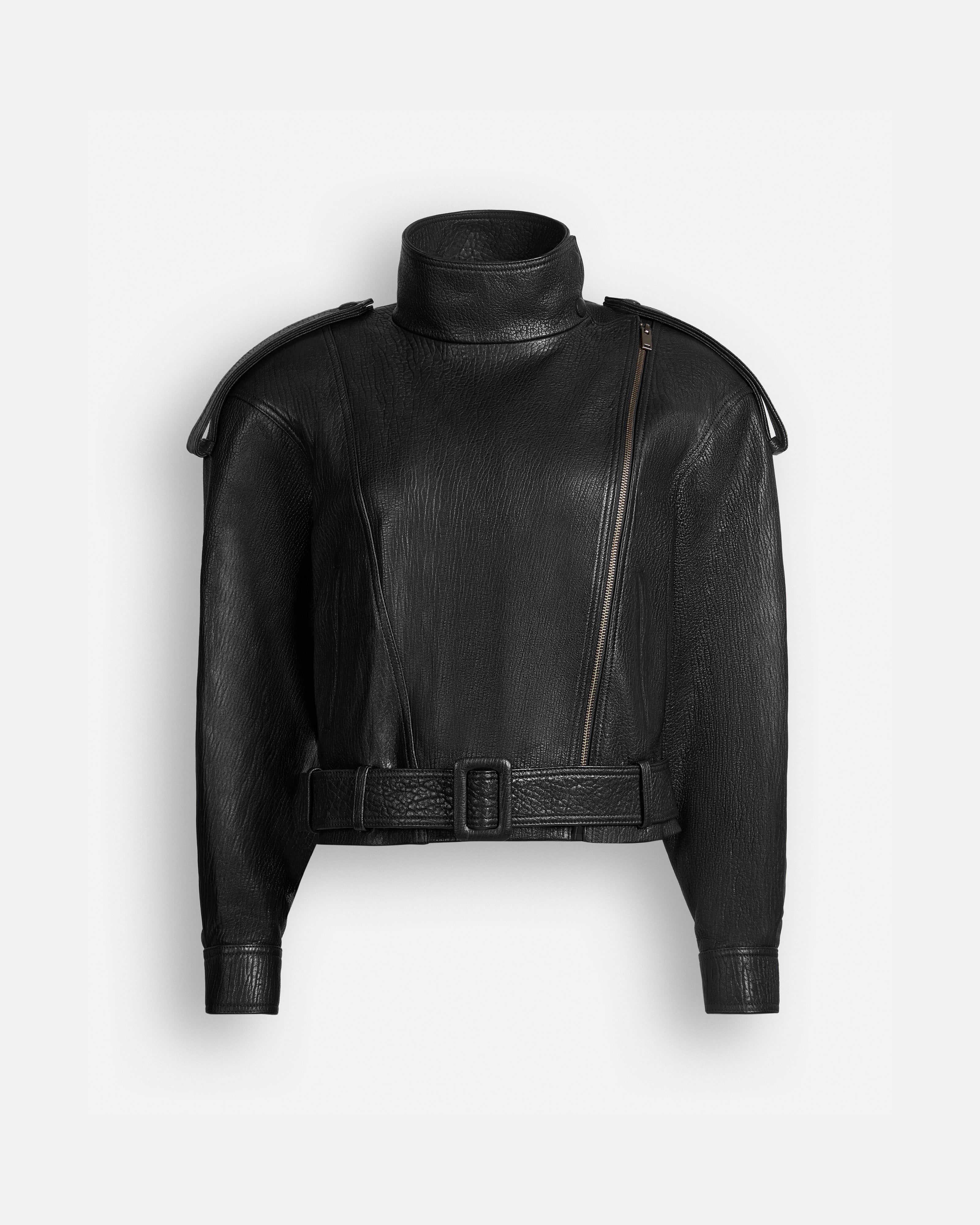 Serpa Grained Leather Jacket