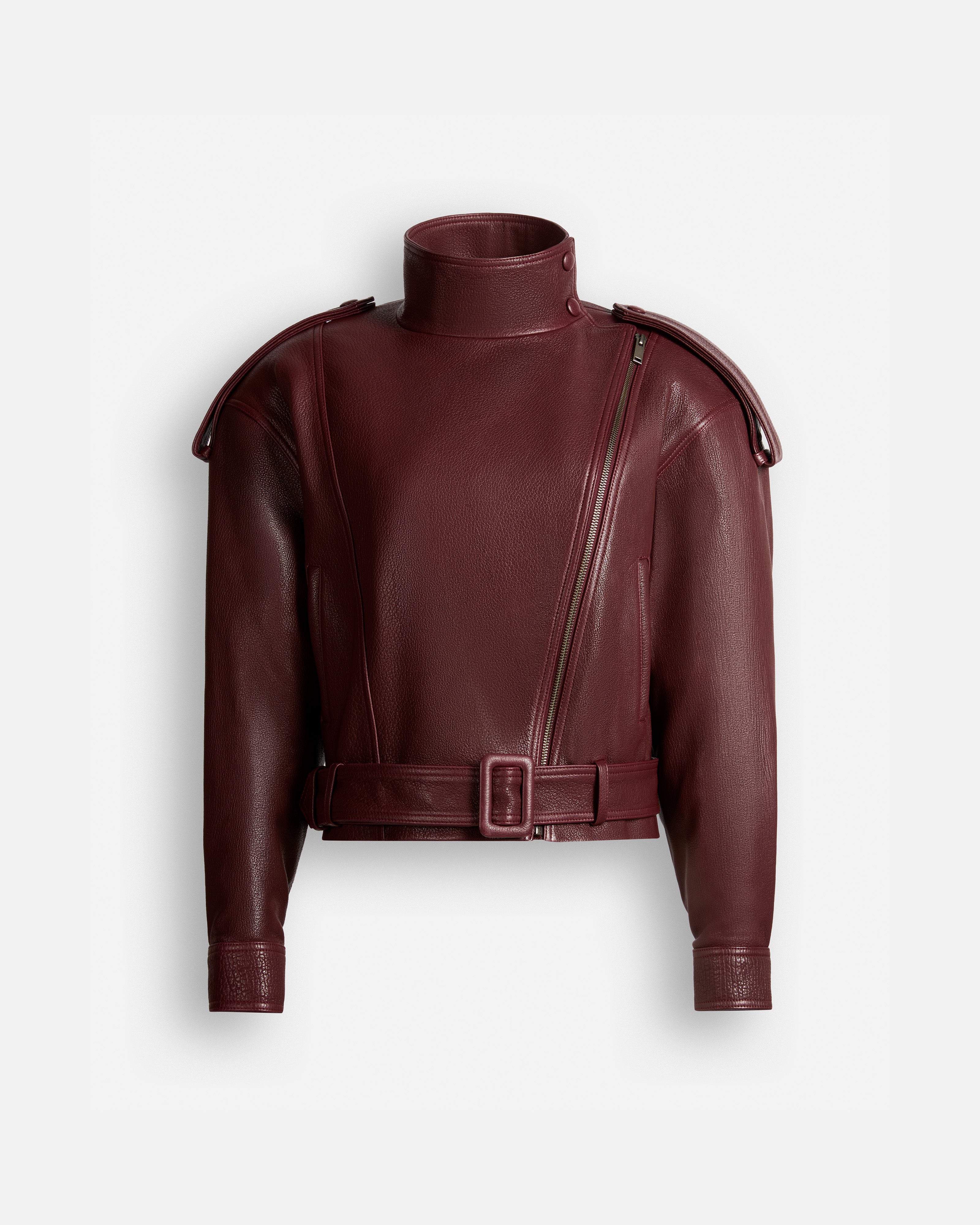 Serpa Grained Leather Jacket
