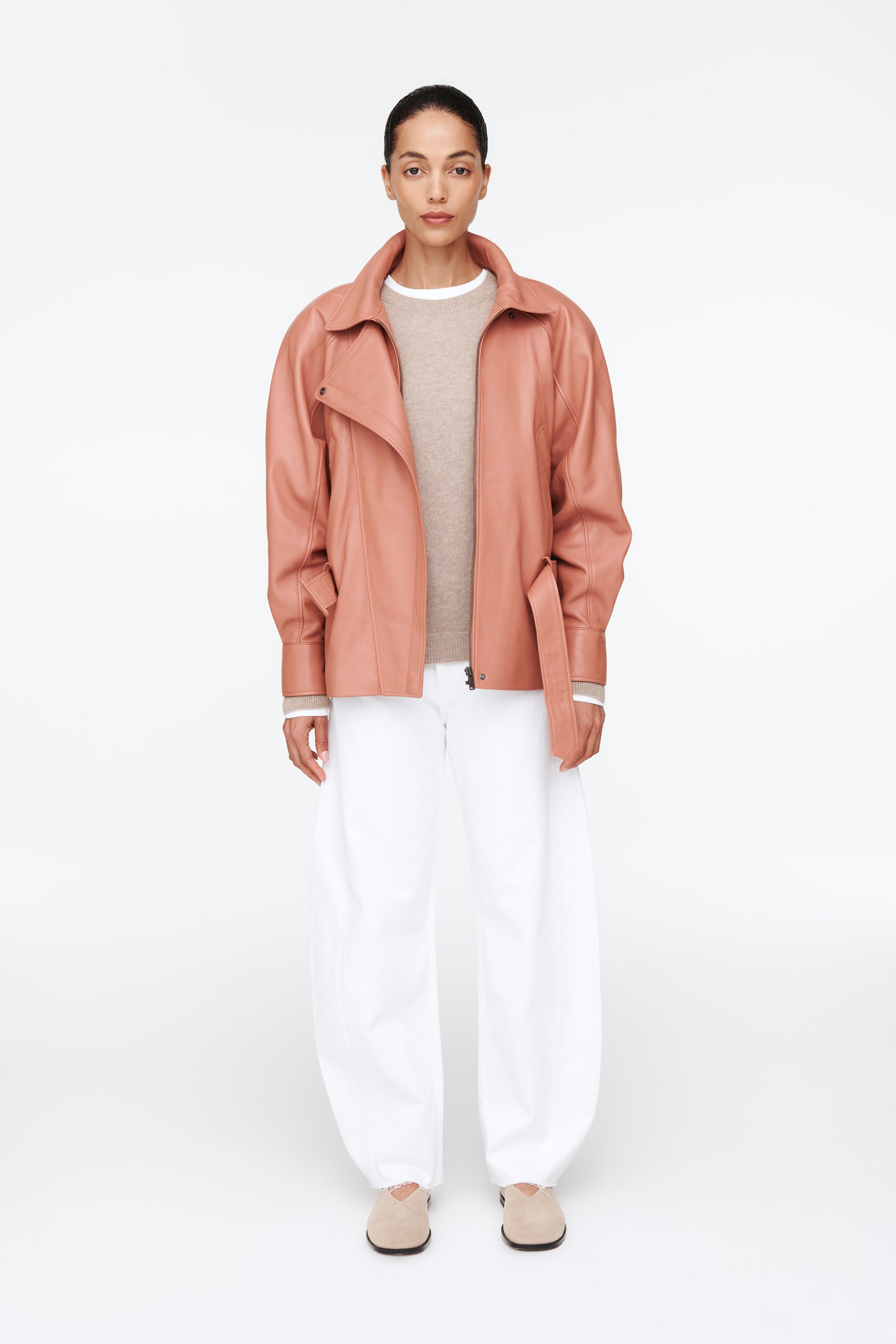 【新品】modest mood＊London Leather Jacket London Leather Jacket 02 - Modest Mood