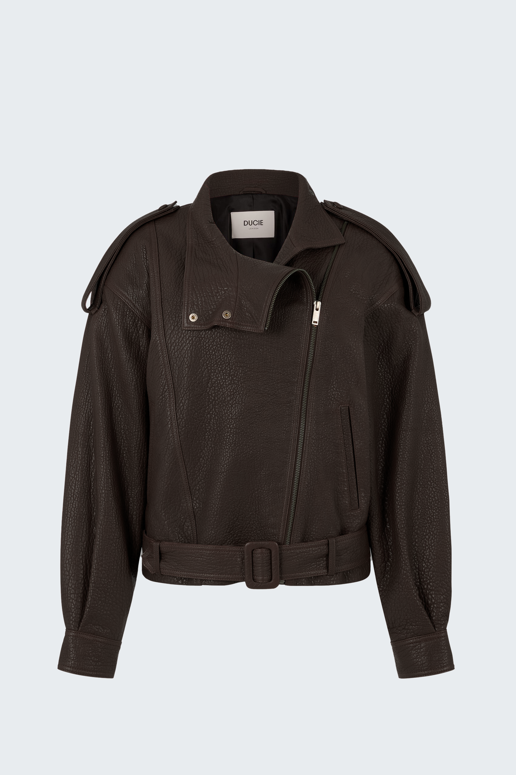 Serpa Grained Leather Jacket