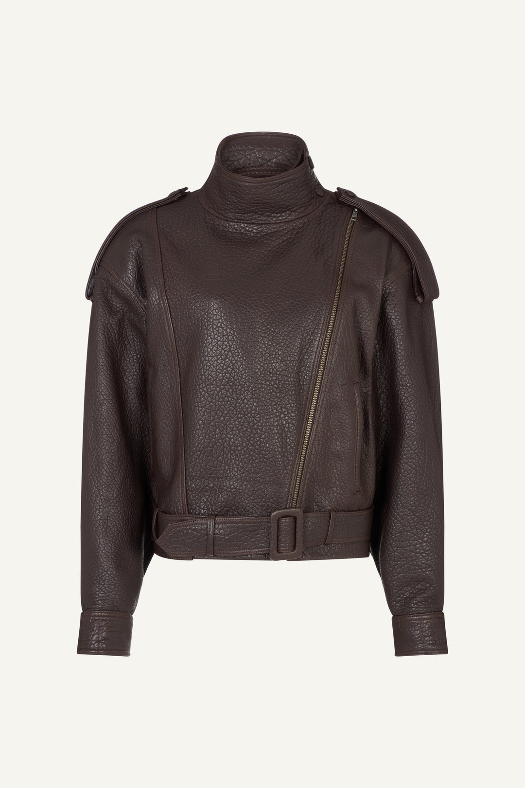 Serpa Grained Leather Jacket