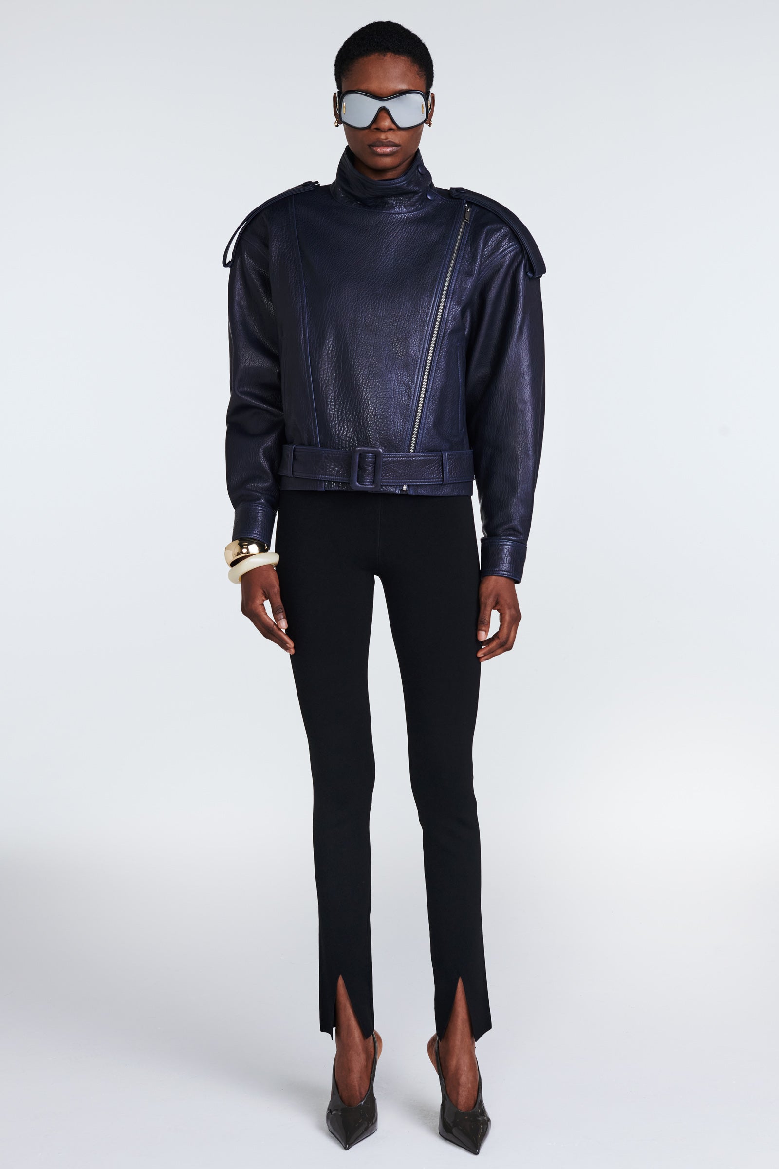 Serpa Grained Leather Jacket