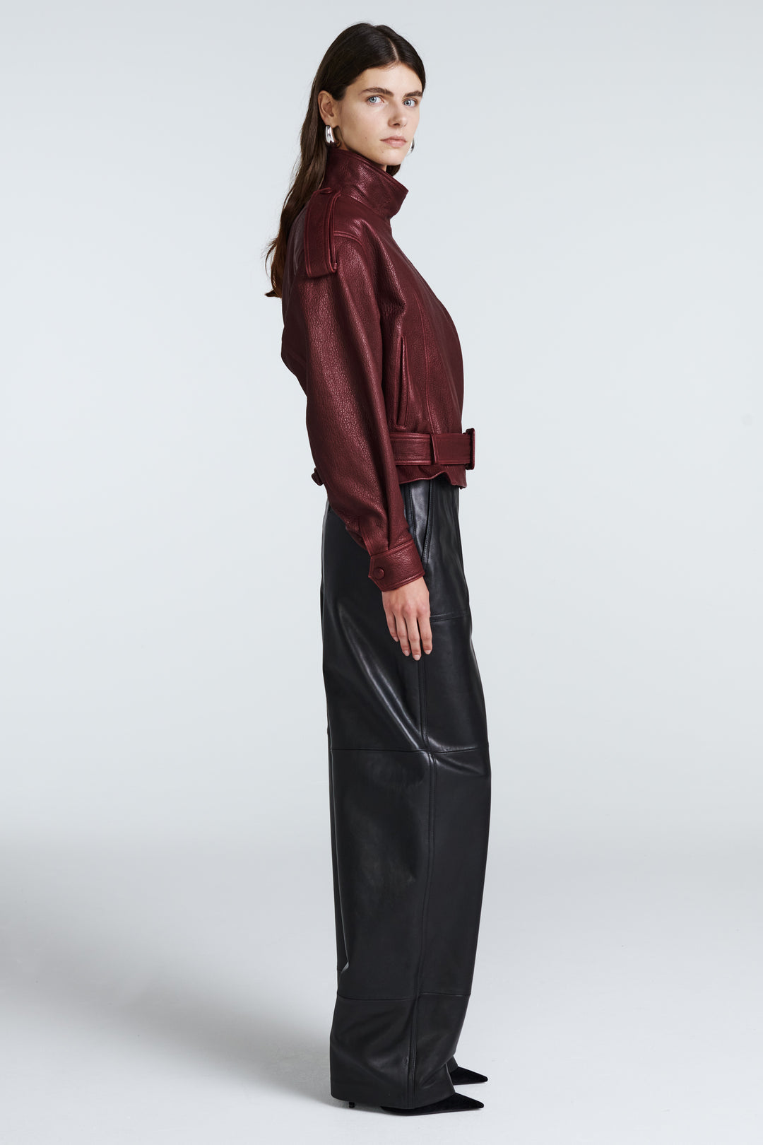 Serpa Grained Leather Jacket