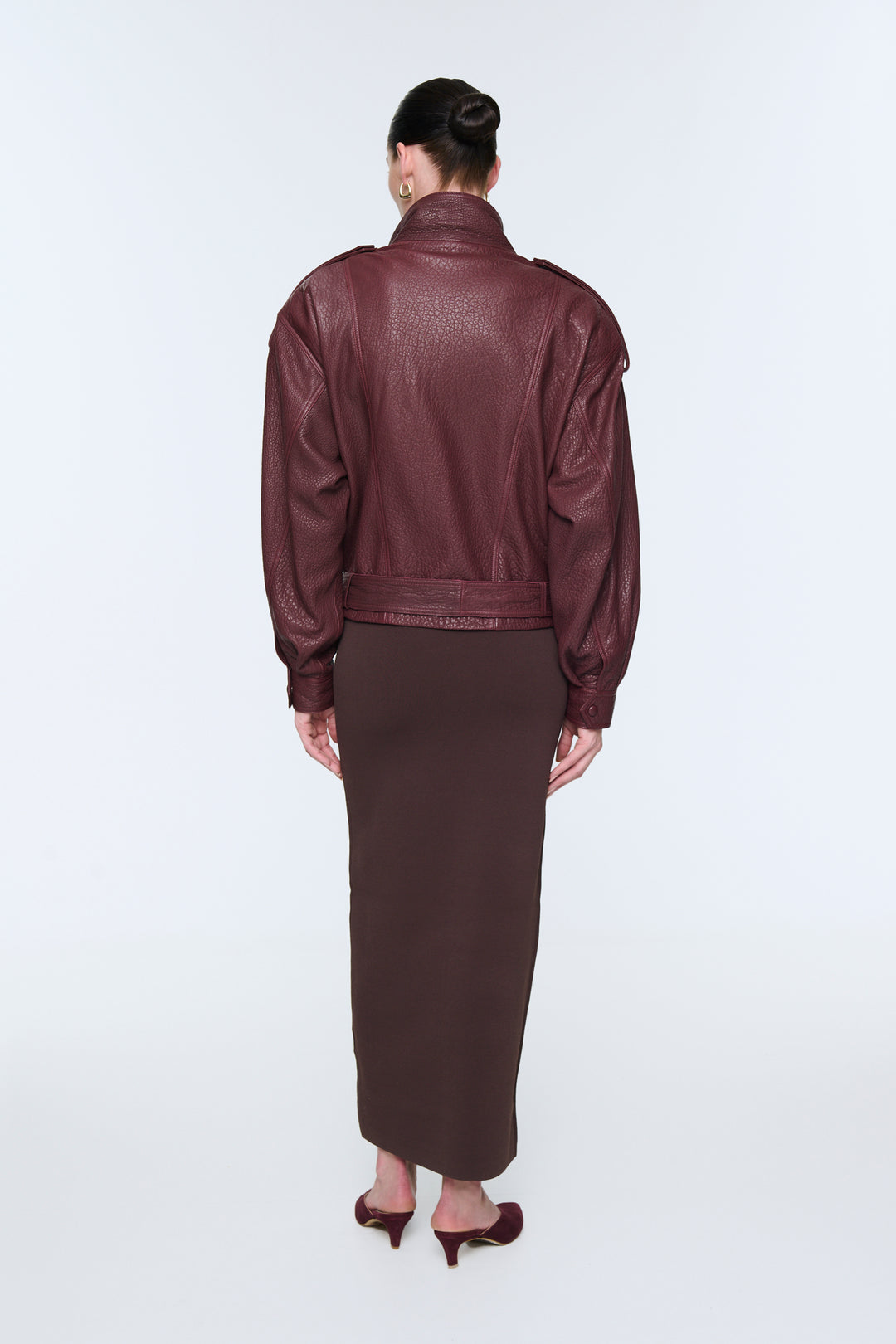 Serpa Grained Leather Jacket