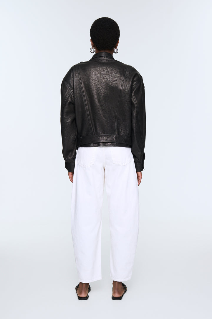 Serpa Grained Leather Jacket