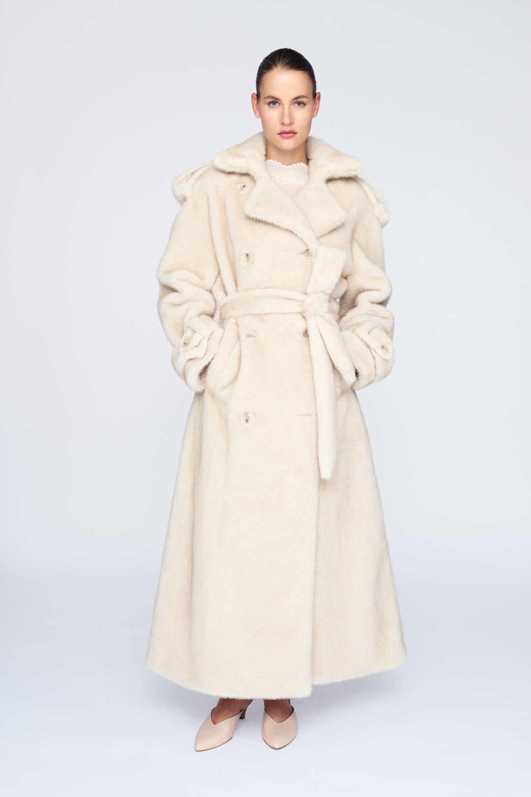 Thalia Faux Fur Coat