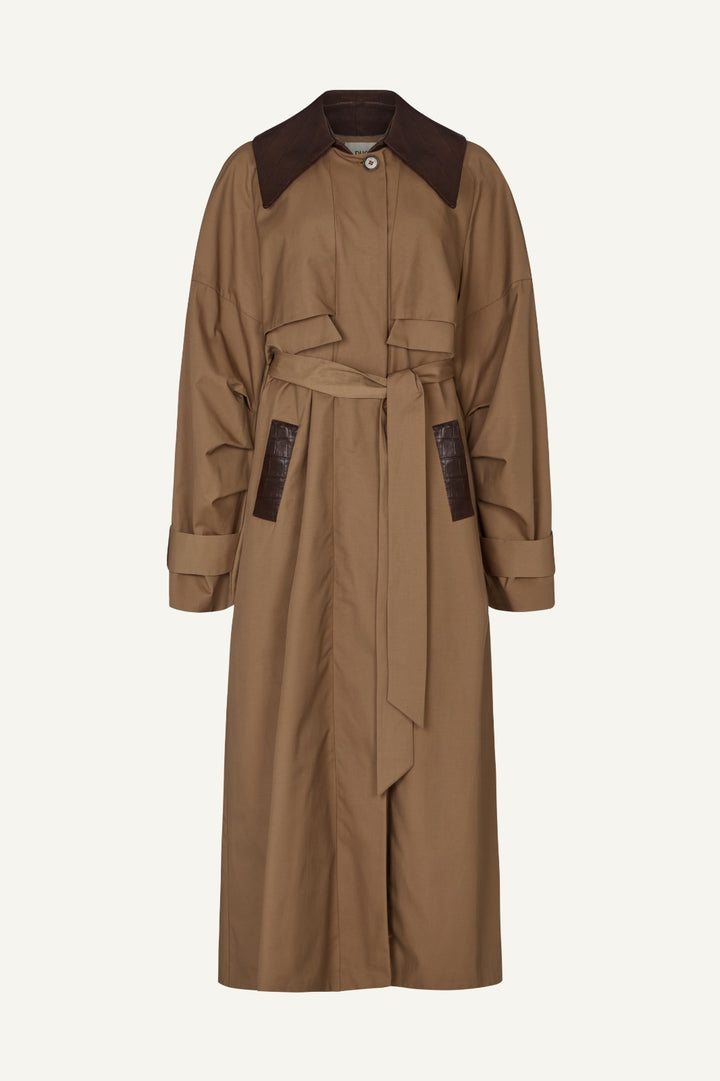 Juliet Canvas Trench Coat