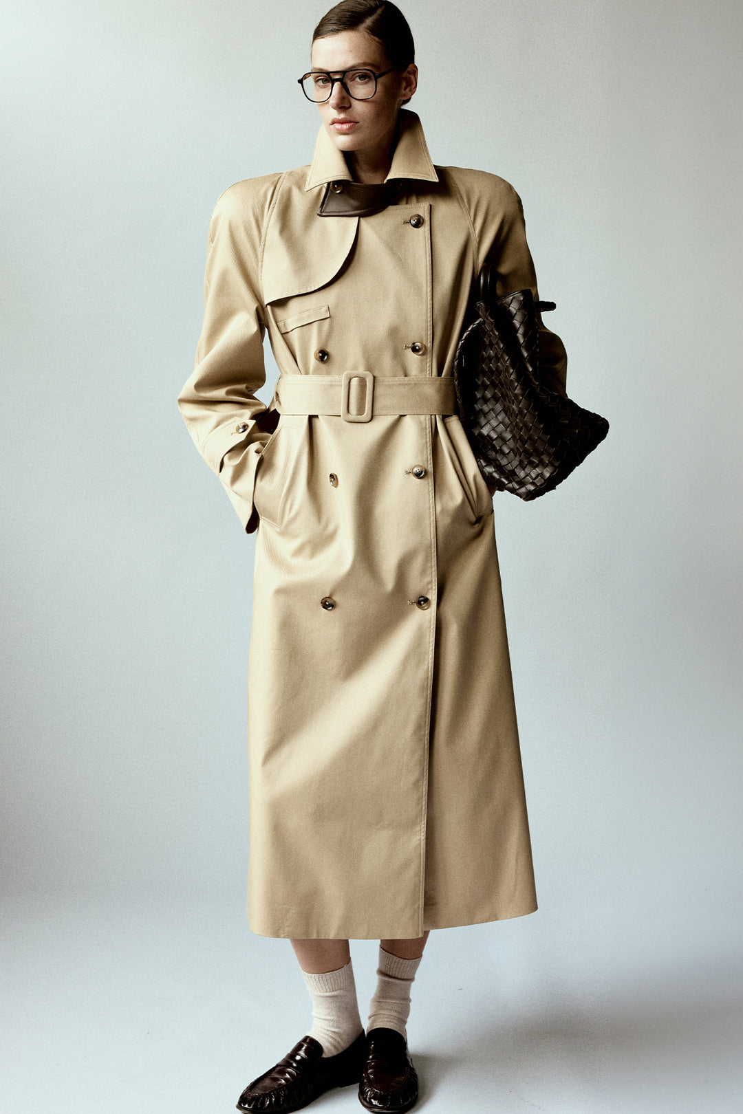 Poppy Canvas Trench