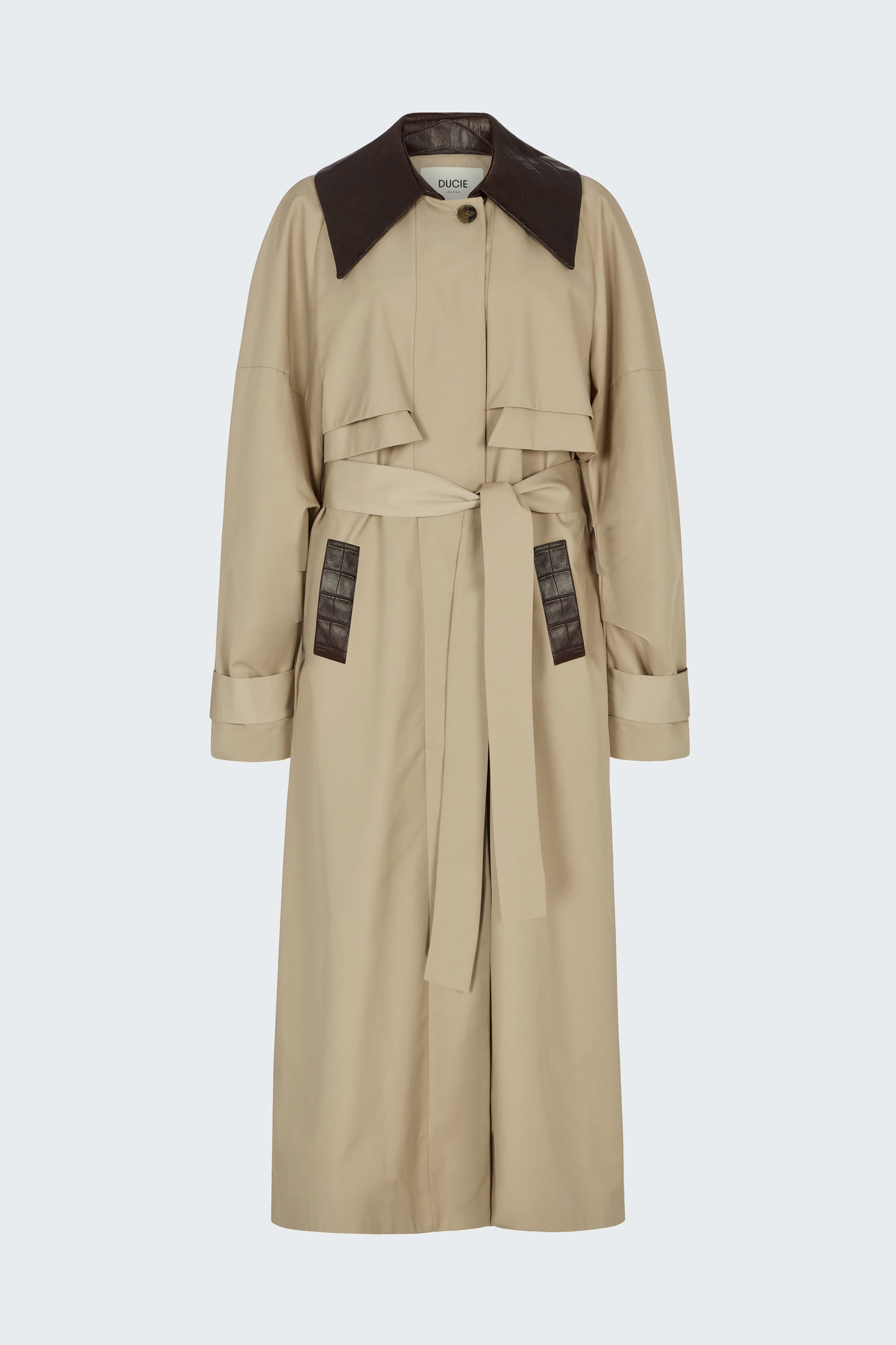 Juliet Canvas Trench Coat