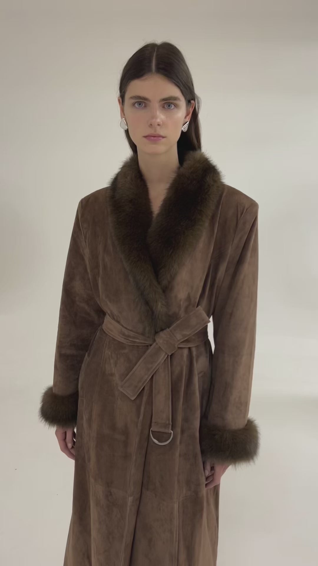 Daphne Suede Coat