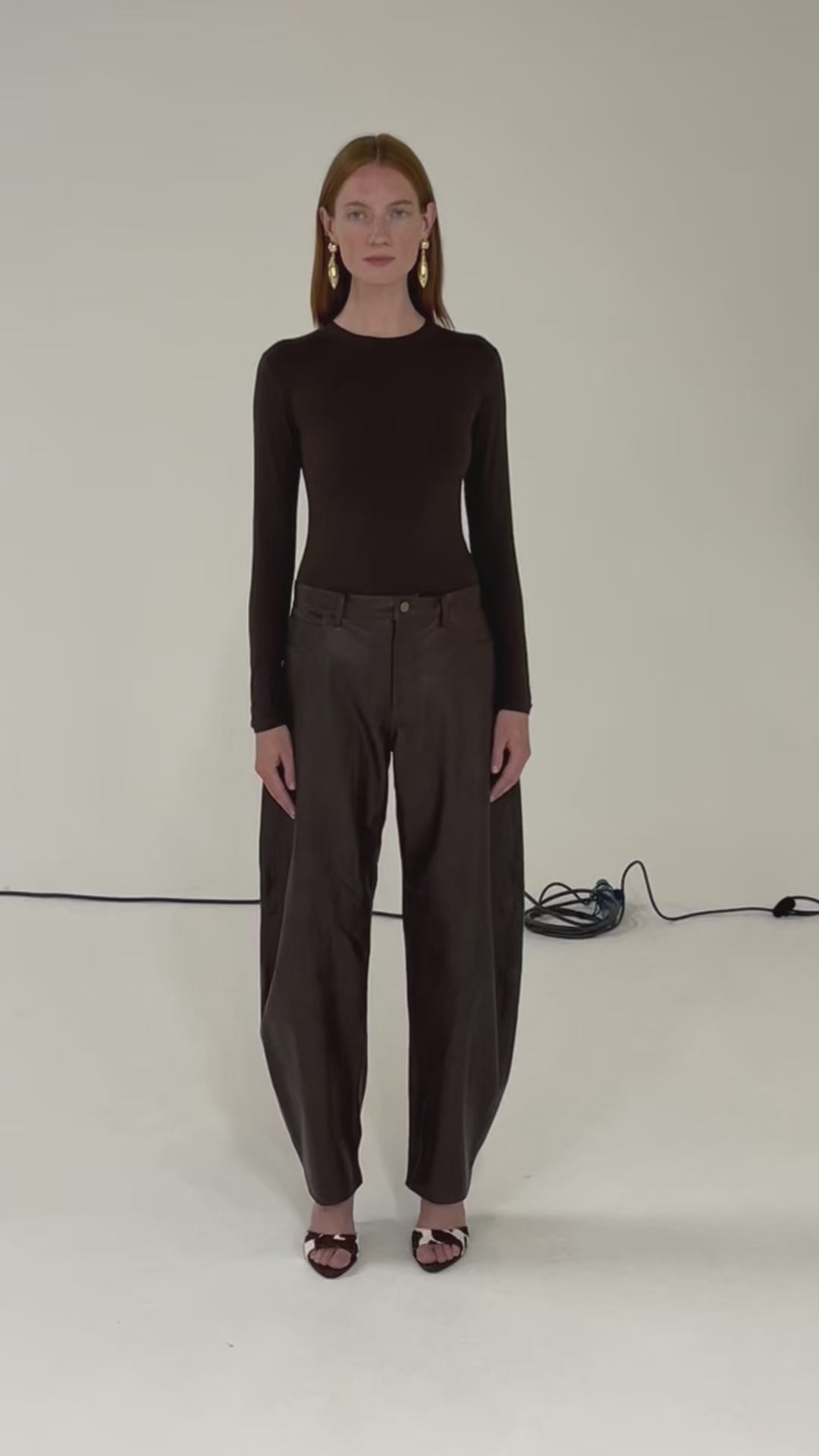 Billie Leather Trousers