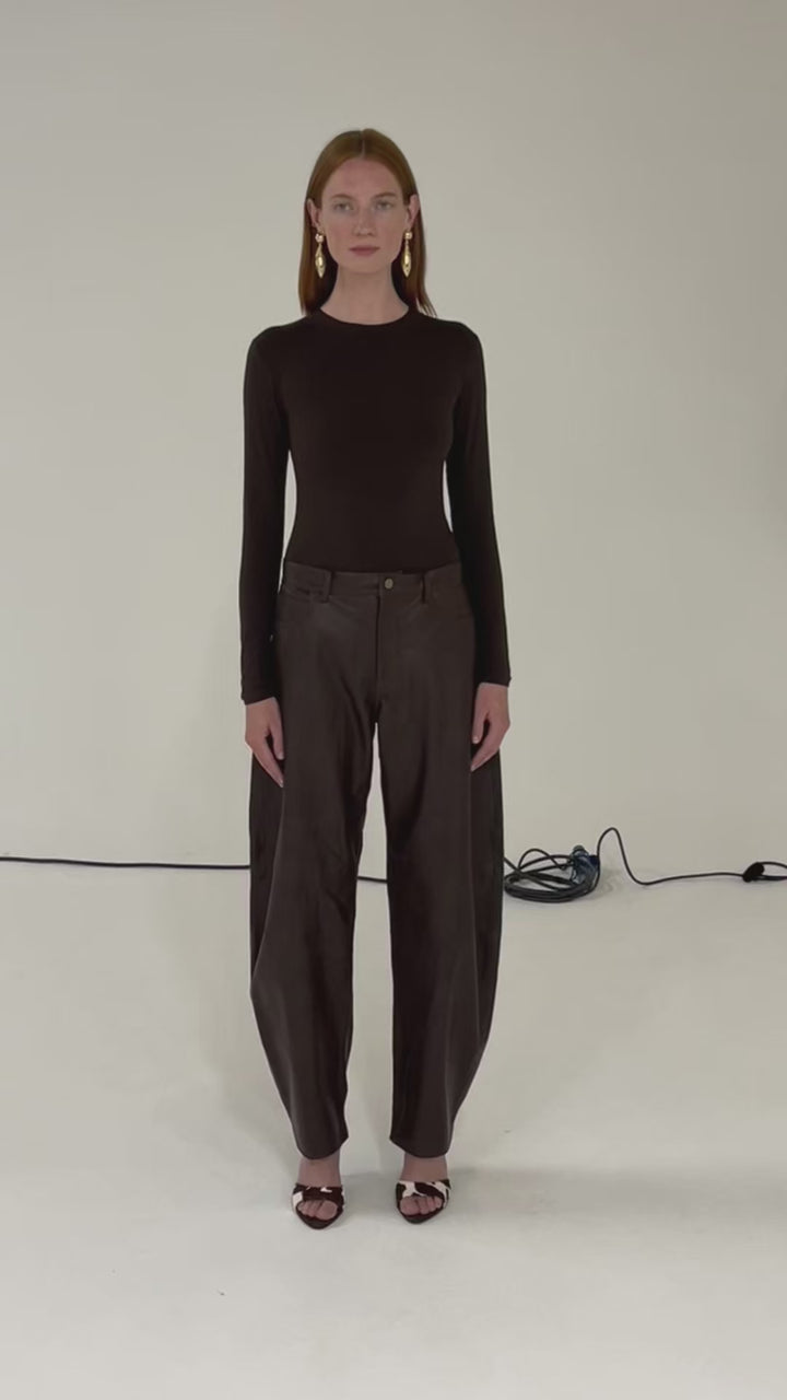Billie Leather Trousers