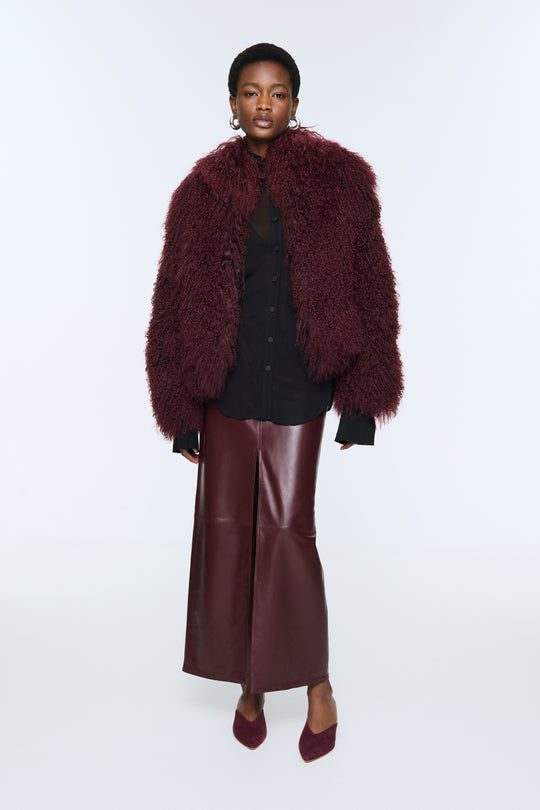 Rochelle Shearling Coat – DUCIE